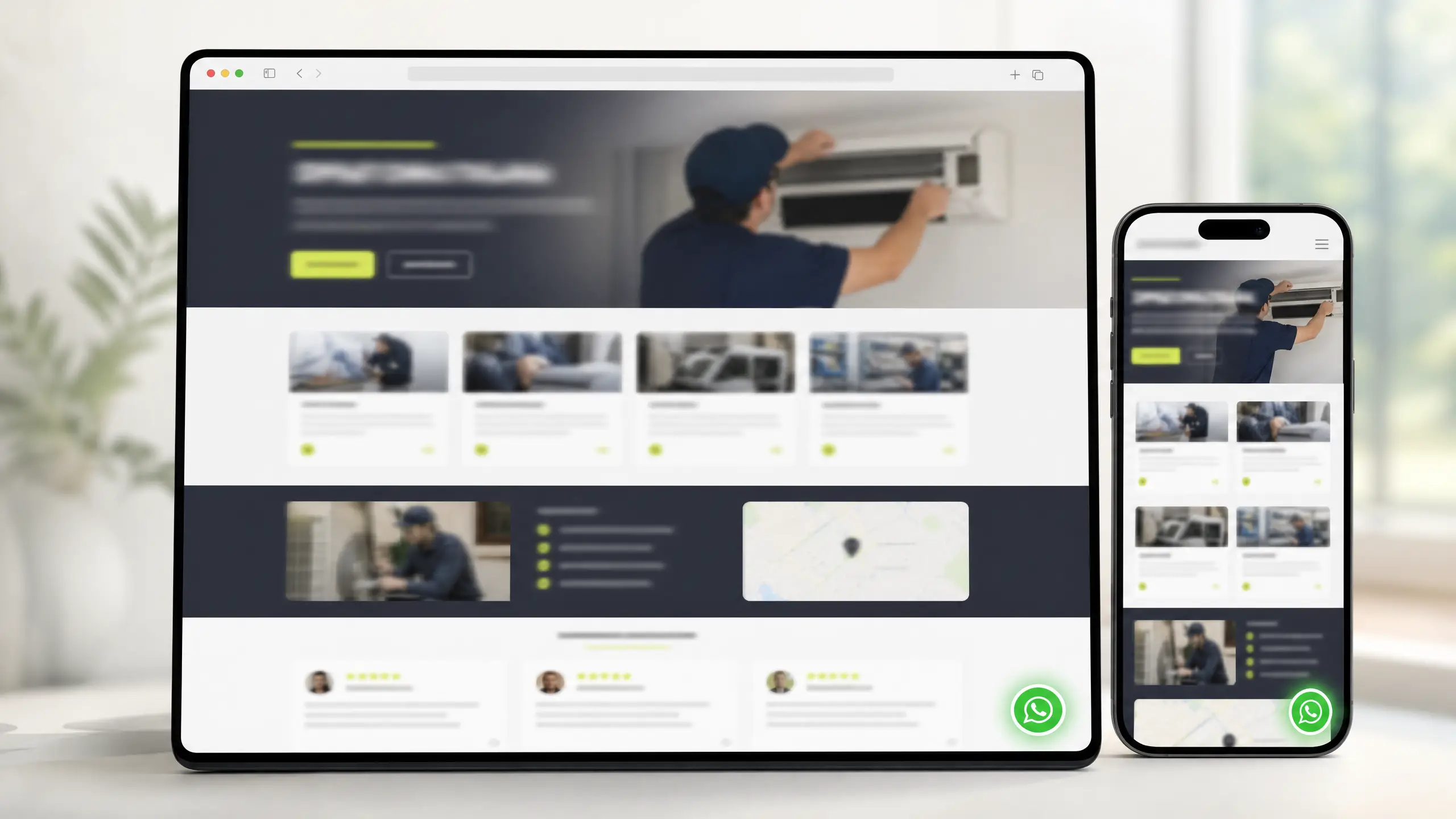 Criação e atualização de websites